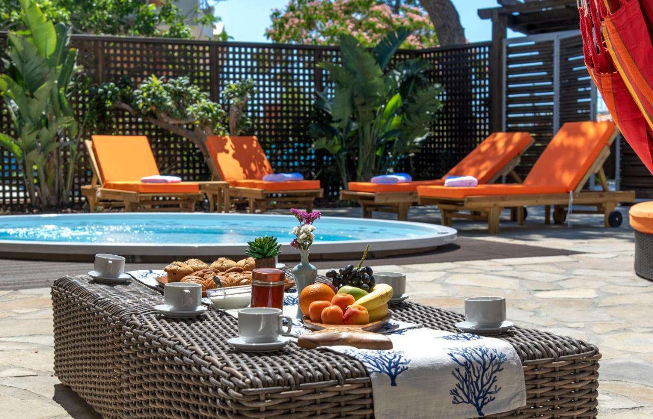 Paradisos Luxury Villas Next To Beach Koutsourás Quarto foto